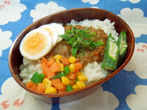 和風キーマカレー弁当☆